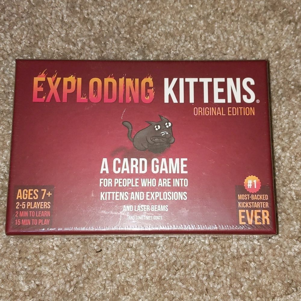 Exploding Kittens Board Card Game NWT